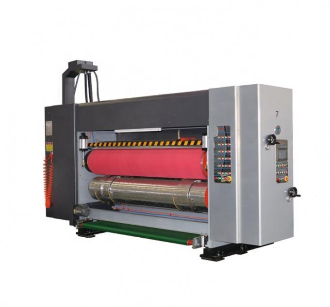 OEM Carton Box Printing Machine , 3 Color Flexo Printing Machine