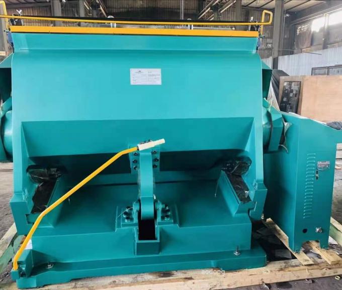 Cardboard Box Corrugated Rotary Die Cutter Machine And Hot Foil Stamping