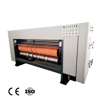 Computerized Corrugated Slotting Machine , Flexo Printing Machine For Corrugated Carton