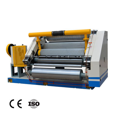 Paper Board Single Facer Machine , Fingerless Corrugation Machine