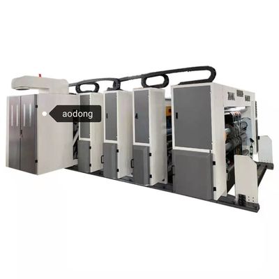 High Speed Automatic Flexo Printing Slotting Die Cutting Machine Of Lead Edge Feeding Type