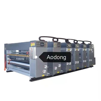 Computerised Flexo Corrugated Machine , Two Color Flexo Printing Machine