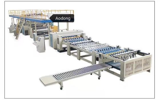 Corrugated Cardboard Production Line  LUM-A/B/C High Sped 3/5/7ply Cardboard Production Layer