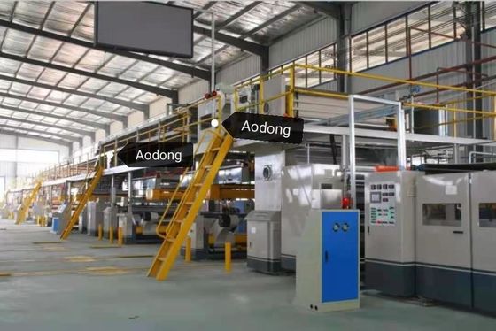 High Speed Packing Box Corrugated Carton  Cardboard Production Line