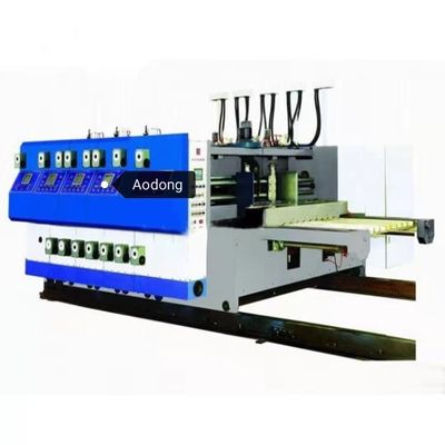 Colorful Corrugated Box Printing Machine , Automatic Flexo Printing Machine