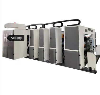 Carton Flexo Printing Slotting Die Cutting Machine 200 Pieces/Min With Stacker