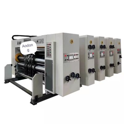 High Speed Flexographic Printing Machine , Rotary Die Cutter For Corrugated