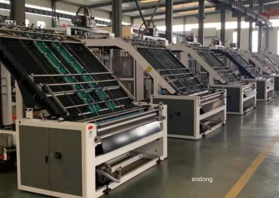 Carton Box Auto Flute Laminator , High Speed Lamination Machine