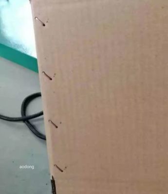 Double Servo Carton Box Stitching Machine