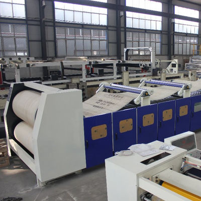 380v 50hz Double Facer Corrugated Machine With Wrapped Resistant Rubber