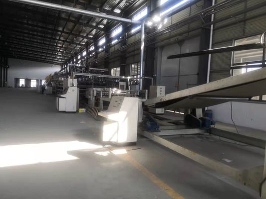 Used Cardboard Box Manufacturing Equipment Stable Working Performance