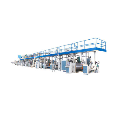 ISO9001 Corrugated Cardboard Production Line 60meter/Min 300 Meter/Min