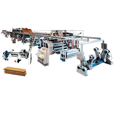 ISO9001 Corrugated Cardboard Production Line 60meter/Min 300 Meter/Min