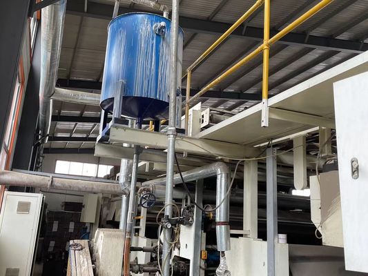 Double Layer 25kw Carton Gluing Machine Corrugated Paperboard Production 300m/Min