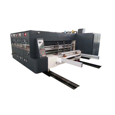 Customized Flexo Printing Slotting Die Cutting Machine Paperboard Processing