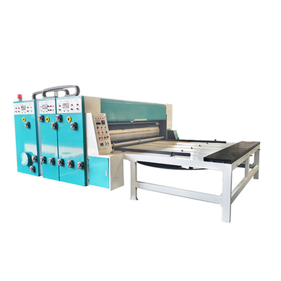 220V Fully Automatic Corrugated Box Machine With Slotter And Die Cutter