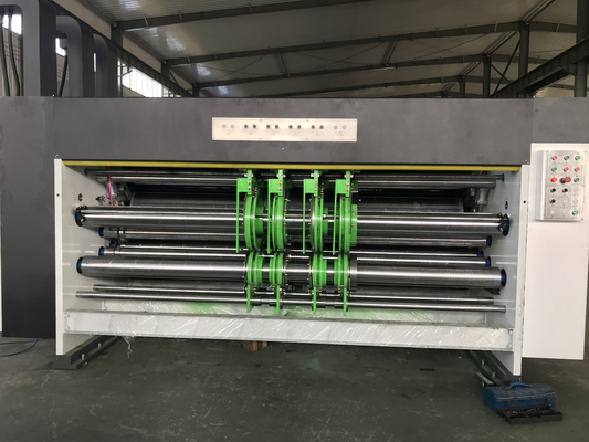 Flexo Printing Automatic 380v Corrugated Carton Box Making Machine