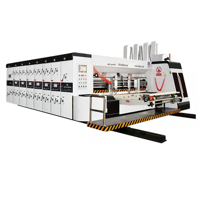 Corrugated Pizza Box Printing Machine With Lead Edge Feeder System