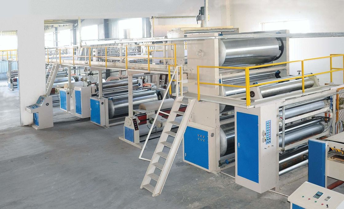 Automatic Paperboard Making Single Facer Corrugated Machine