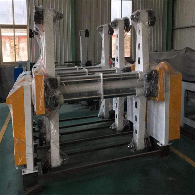 Customized Paper Reel Unwinding Roll Stand Corrugated Cardboard Production Line