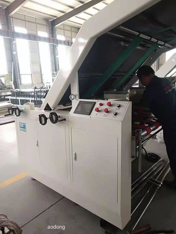 High Speed Automatic Flute Laminating Machine Roller Design Easy Cleaning