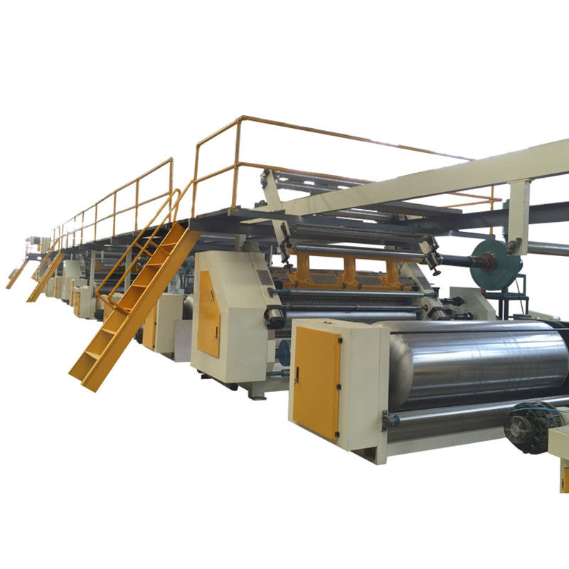 Carton Box Corrugated Production Line With Paste Making System