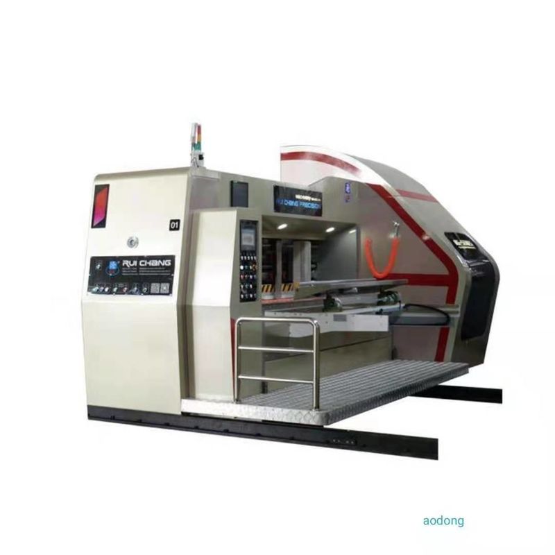 Low Speed Color Humanized Operation Paperboard Printing Machine