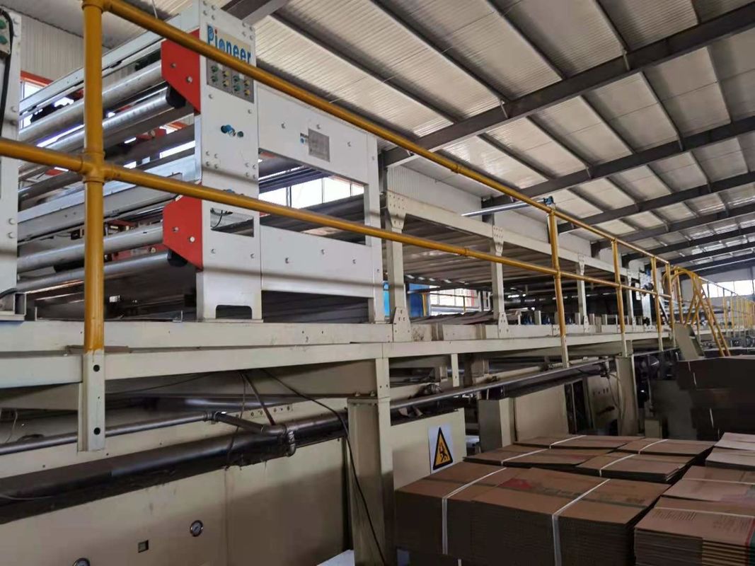 CE 2200mm 5 Ply Corrugated Cardboard Production Line