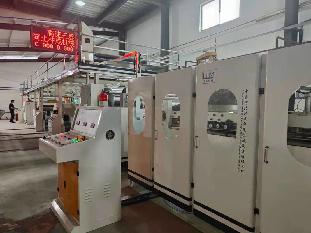 380v 440v 1800mm Corrugated Cardboard Production Line