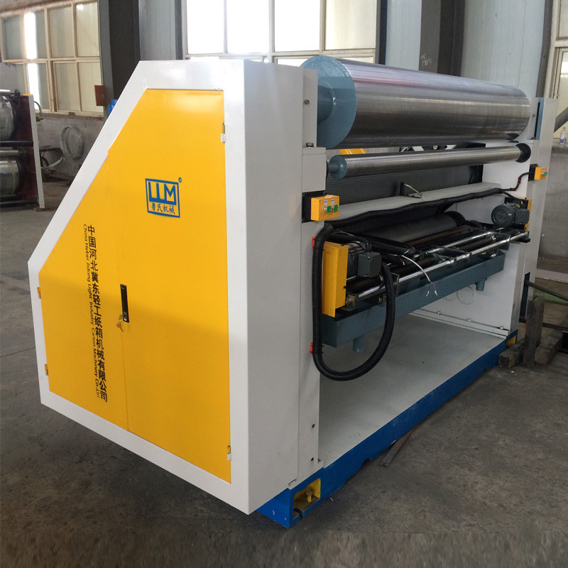2 Layer Single Facer Machine For Corrugated Cardboard Production Line
